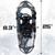 LIKE NEW 25" Snowshoe Men Women Youth  Franklin Sports Arctic Trail 8 thumbnail