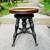 Antique Oak Wood Eagle Claw and Ball Footed Adjustable Piano Stool 9 thumbnail