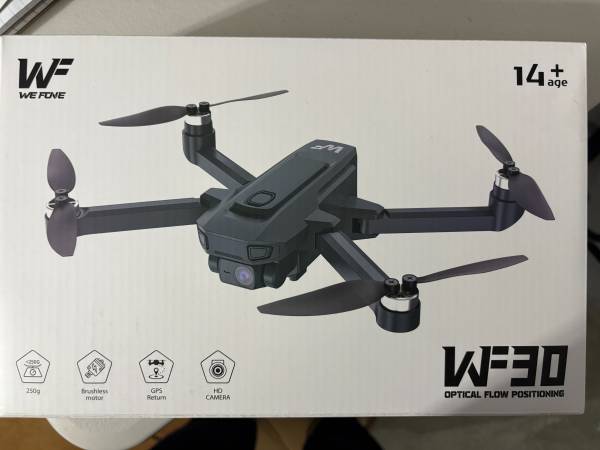 Brand new in Box Drone 4K GPS Quadcopter with 2 batteries - $65 (hercules, pinole, san pablo, el sob)63471456941955120