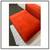 New Cappellini Cuba Armless Red Slipcovered Chair + Pillow 9 thumbnail
