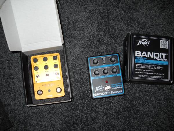 Peavey preamp,,reverb chorus pedal 1