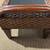 Wicker Ottoman Stool Brown Bench 1 thumbnail