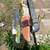 Beautiful custom-made Damascus steel with beautiful handle Skinner hunting knife 1 thumbnail