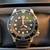 NEW Citizen Eco-Drive Men's Diver Calendar Black Gold Tone Watch 44MM 4 thumbnail