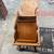 Antique wooden Shoe shining bench 2 thumbnail