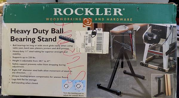 Rockler Heavy Duty Ball Bearing Stand 1
