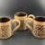 Set of 3 Vintage Pottery Mugs by NY Artist Carol Adamec Marsham 4 thumbnail