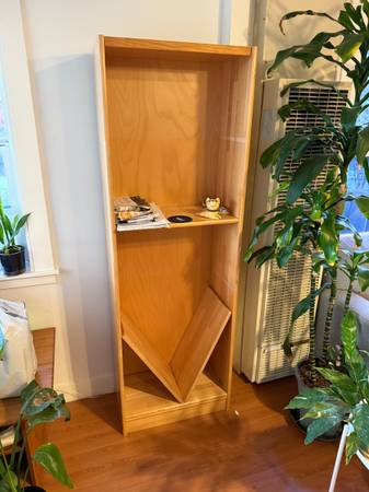 Solid Wood Bookcase 1