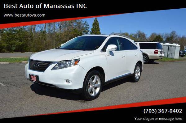 2012 Lexus RX 350 AWD BAJAS MILLAS - $12,999 (MANASSAS)63618608463873125