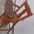 Vintage Mid Century Small Wooden Child's Highchair Swing Tray Doll 2 thumbnail