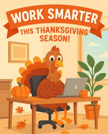 🦃🍁 Give Thanks & Get Things Done at HQ Coworking! – 7702 🍁🦃 1
