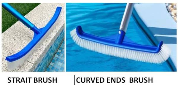 Pool Brush Equipment Supplies Accessories Bristle Nylon Plastic Spa 1