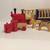Vintage 21-Piece Painted Wooden Train Set, Int’l Silver Co., NIB 9 thumbnail