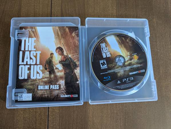 PS3 The Last of Us Videojuego - $10 (sunnyvale)63471130482817122