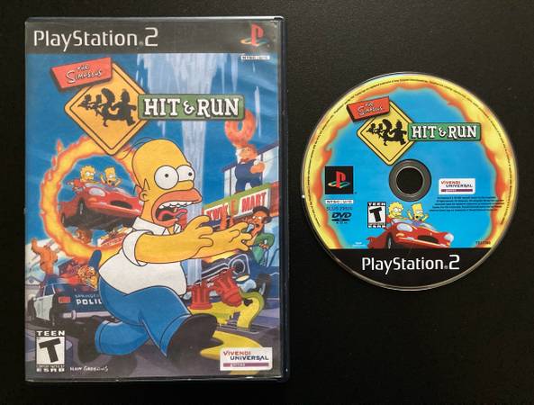 The Simpsons Hit & Run PS2 1