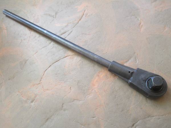 RARE: Snap-On Tools L-78 Ratchet Bar with 1-1/2" Drive 32" Long Handle 1