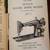1938 Singer sewing machine with O/G  Book + 2 thumbnail