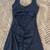 Women's Black Short 1 piece - Open Back, Padded Bra (Removable) - NEW 3 thumbnail