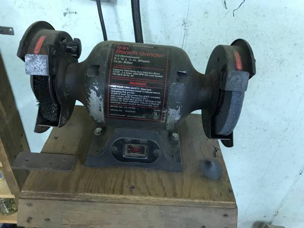 Craftsman 6” Bench Grinder 1/3 HP 1