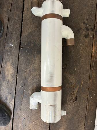 heat exchanger raw water pump Cummins 1