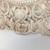 Vintage Tabletop Mirror with Ornate Cream Colored Cast Iron Frame 4 thumbnail