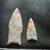 2 Clovis Point Arrowheads 2 thumbnail