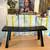 Wide Bench- Solid Wood, Black, Antique Style-$160 FIRM PLEASE, check the measure 3 thumbnail