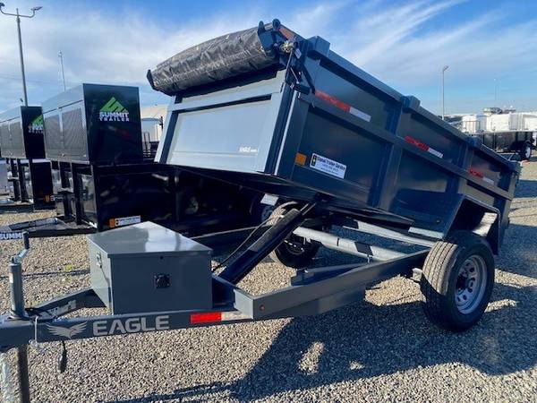 5X8 DUMP TRAILER 5K - $7,099 (Everett-Signal Trailer Service)63471256689537123
