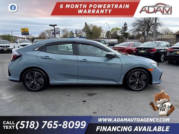 $278/mo - 2018 Honda Civic EXHatchback - $17,777 (27 Colombia St Rensselaer, NY 12144)63477921536001124