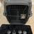 Plastic Dog or Pet Travel Carrier - Removable  locking wheels 2 thumbnail