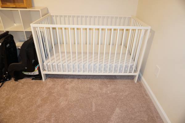 Crib, Mattress, and Changing Table 1