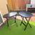 Pair of Black Wooden Folding Tables 2 thumbnail