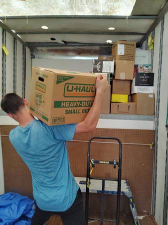 Moving Co. Needs a strong helper  Wednesday 9 17 2025 1