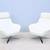 Modern Pearson Lloyd for Coalesse Bob White Swivel Lounge Chair 6 thumbnail
