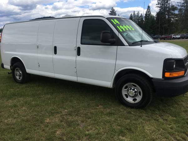 2014 CHEVY EXPRESS 3500 CARGO VAN - $19,99563613040660353123