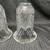 Pair of American Brilliant Cut Crystal Style Glass Sconce Lamp Shades 2 thumbnail