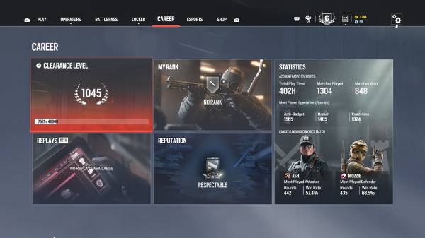 Rainbow account psn 1