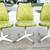 Vintage MCM 1972 Brody Avocado Green Floral 3 Chairs & Table W/Leaf 4 thumbnail