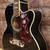 **2002 Epiphone EJ-200CE BK Jumbo Acoustic-Electric Guitar** 6 thumbnail