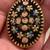 Vintage 1950’s Hand Embroidered Floral Mourning Brooch 1 thumbnail
