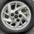 Pontiac Grand Am 15 inch aluminum rims and caps 5 on 115mm 4 thumbnail