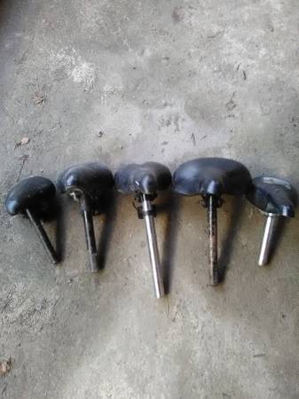 Bike seats for sale - 5 total 1
