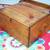ANTIQUE DESK Portable Storage Writing School Vintage Carry  Lap Table 4 thumbnail