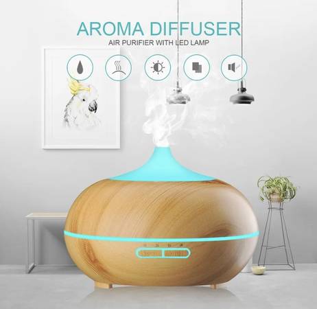 Aroma Diffuser for Essential Oils 550ml Ultrasonic Aromatherapy Diffus 1
