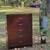 4 Piece Bedroom Set Dresser, Nightstand, Bed Frame, Mirror 4 thumbnail