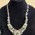 Gray Smoky Quartz and Green Amethyst in Collar Necklace 1 thumbnail