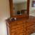 Dania solid cherry Wood queen size bedroom se 4 thumbnail