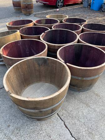 Planters barrels 1