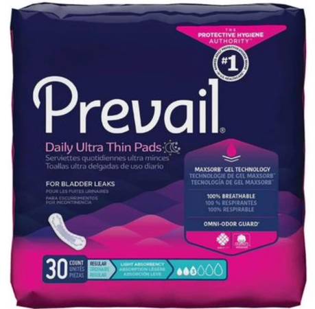 Prevail Daily Ultra Thin Pads 1