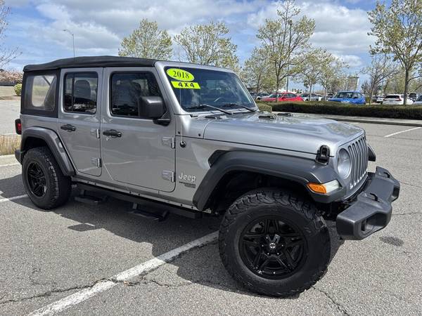 2018 Jeep Wrangler Unlimited Sport  4x4 - $17,595 (* FINANCING AVAILABLE ** NEW OR NO CREDIT, ok!)63624254593923123
